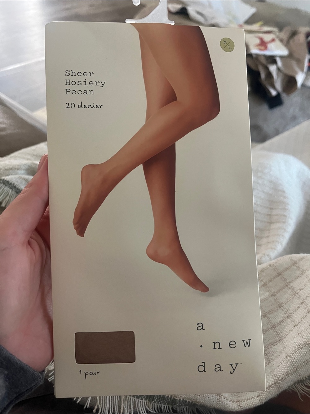 a new day Sheer Hosiery Pecan 20 Denier